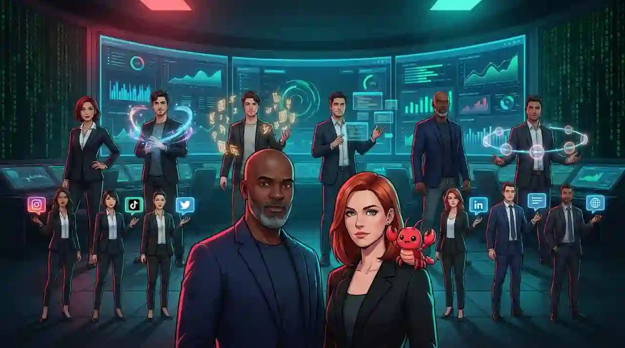 Time Núcleo Avalanche completo em ambiente cyberpunk